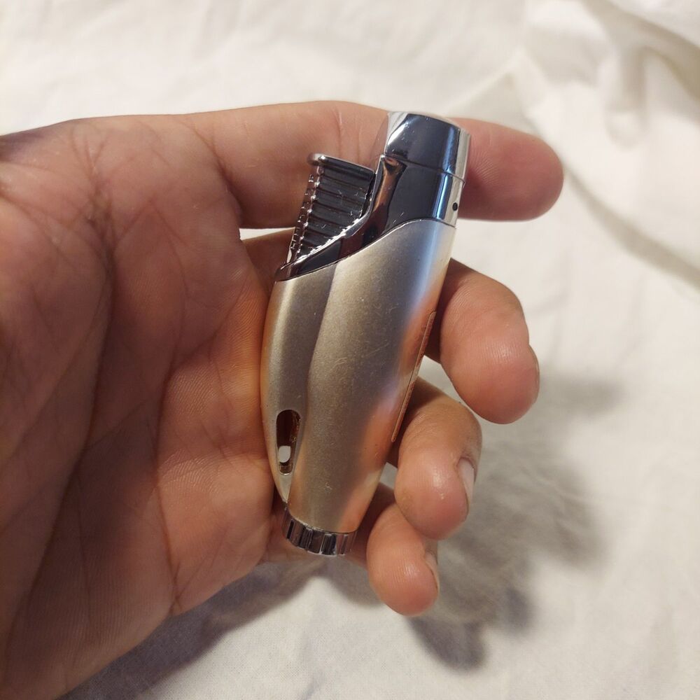 Elegant Design Prometheus Style Pocket Lighter with compass